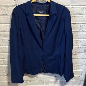 American Eagle Outfitters Women's Navy Blazer Size XXL